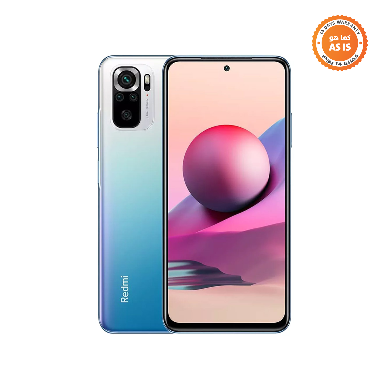 Xiaomi Redmi Note 10S - 6GB RAM - 128GB ROM - Ocean Blue- ASIS