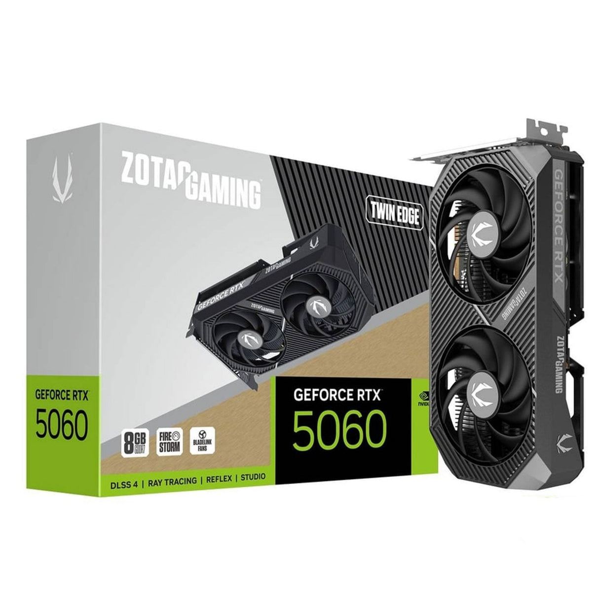 زوتاك جيمينج جي فورس آر تي إكس 5060 توين إدج 8 جيجابايت جي دي دي آر 7 كارت شاشة ألعاب