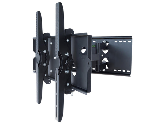 Orca Moveable Double Arm Wall Bracket Fits 40 to 65 Inch TVs - Loading Capacity 50 KG