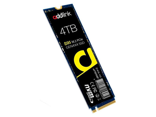 Addlink S95 M.2 2280 PCle Gen4x4 NVMe 1.4 Internal SSD - 4TB