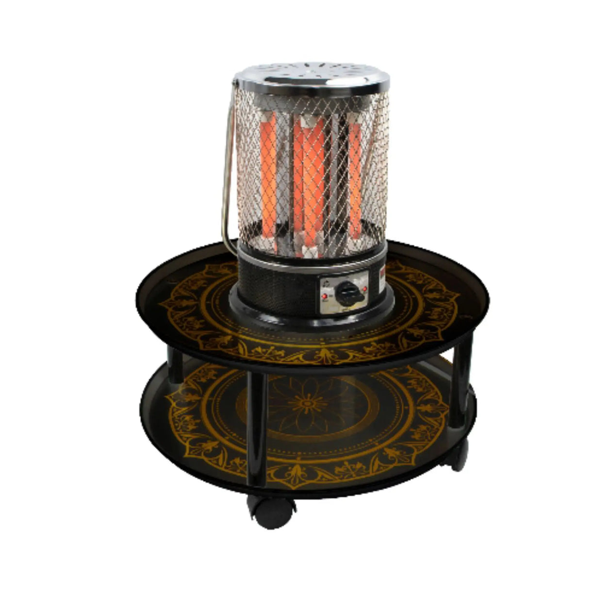 أوركا مدفأة كوارتز 2000 وات بـ6 أنابيب وسطح علوي للاستخدام كطاولة