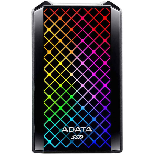 ADATA SE900G 1TB SSD Portable External Solid State Drive - Black