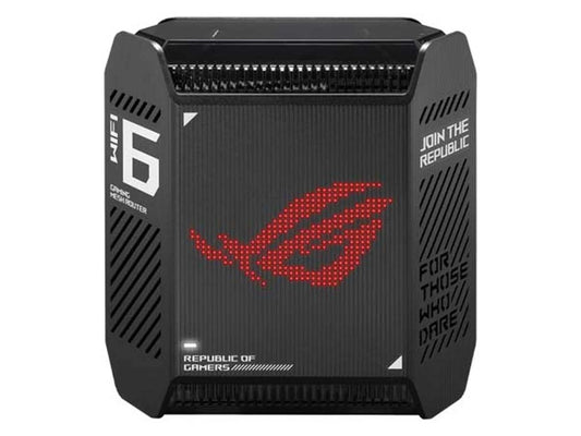 ASUS ROG Rapture GT6 Whole Home Mesh Wi-Fi 6 1-Pack System - Black