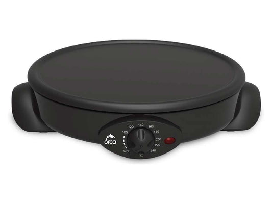 Orca Crepe Maker & Grill Pan 33cms - 1500W