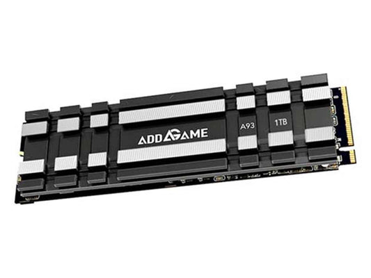 Addlink Addgame A93 M.2 2280 PCIe GEN4X4 NVMe 1.4 SSD With Heatsink - 1TB - PS5 Compatible