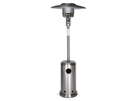 Admiral Gas Patio Heater Round Shape - Silver