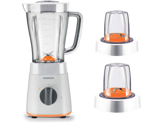 KENWOOD 2L Blender With 2 Mills 500W - White