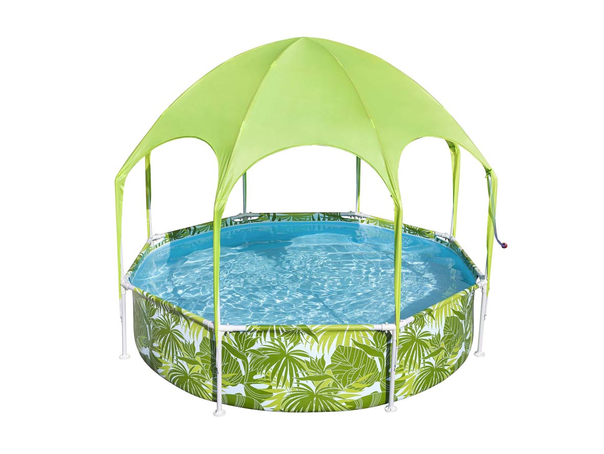 Bestway - 8 X 20 Inch - 2.44m X 51Cm Splash-In-Shade Play Pool - Zayoom