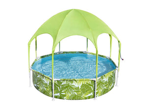 Bestway - 8 X 20 Inch - 2.44m X 51Cm Splash-In-Shade Play Pool - Zayoom
