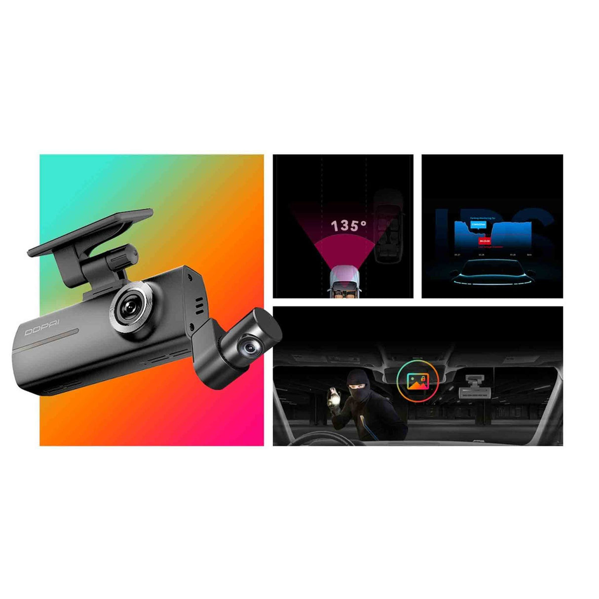 ميني برو بدقة 2K (فائقة الوضوح) مع رؤية ليلية مع التركيب