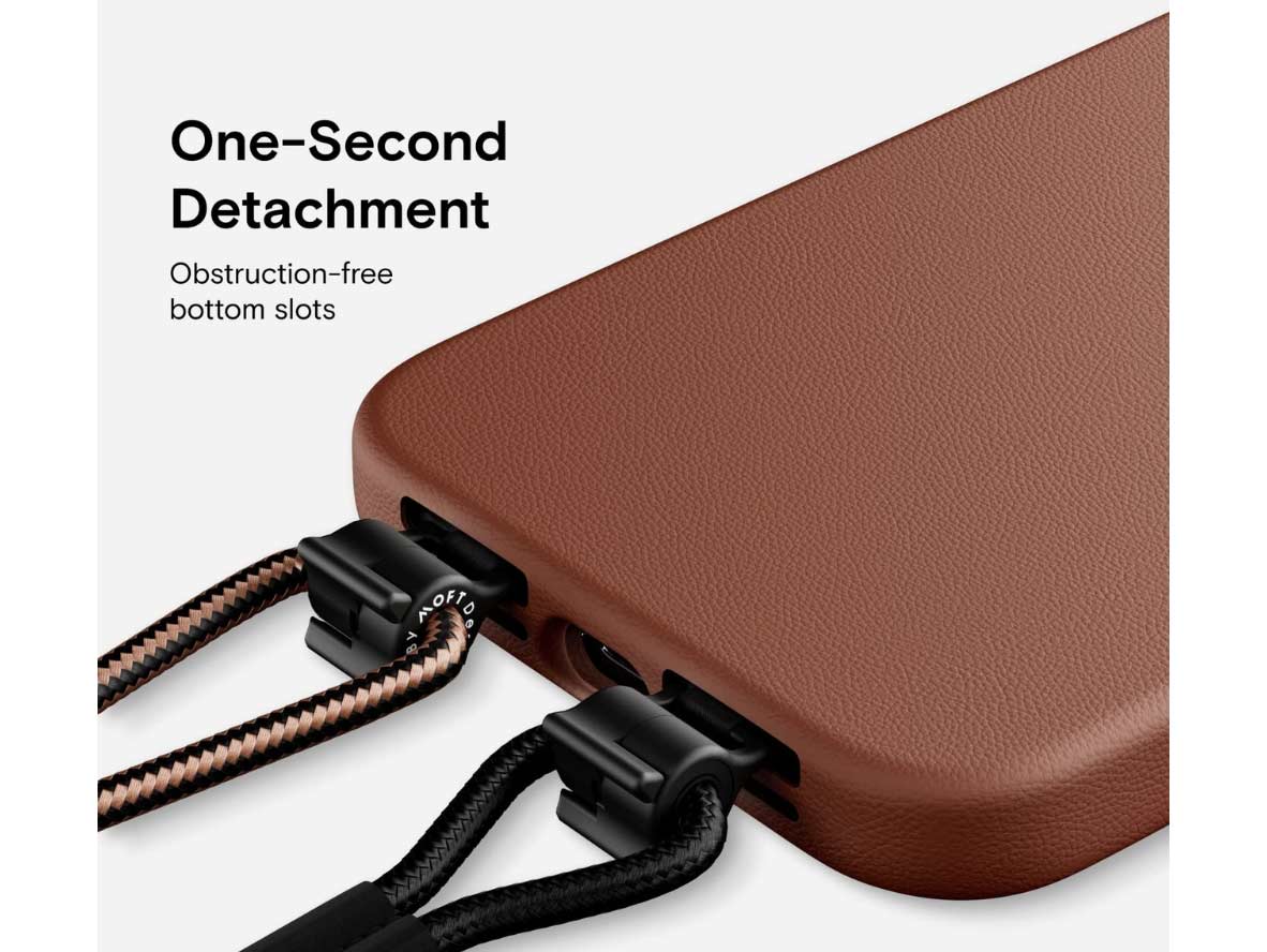 MOFT Adjustable Long Lanyard - Brown - Zayoom