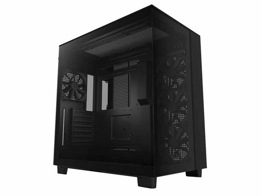 NZXT H9 Flow Edition ATX Mid Tower Case - Black