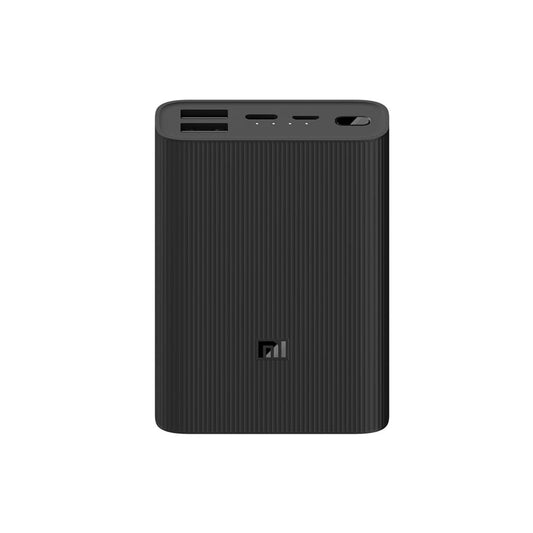 Xiaomi 10000mAh 3 Ultra Compact Power Bank - Portable Charger - Black