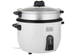 Black+Decker 2.5L Rice Cooker 1100W - Zayoom