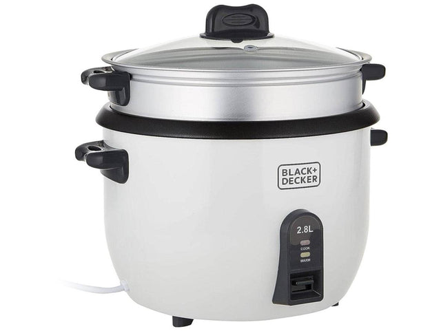 Black+Decker 2.5L Rice Cooker 1100W - Zayoom