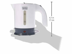 BLACK+DECKER Concealed Travel Kettle 0.5L - 650W - Zayoom