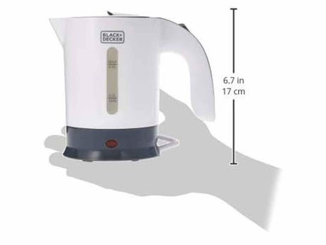 BLACK+DECKER Concealed Travel Kettle 0.5L - 650W - Zayoom