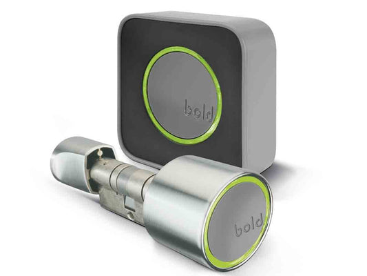 Bold Smart Cylinder Lock SX33 Silver with Bold connect