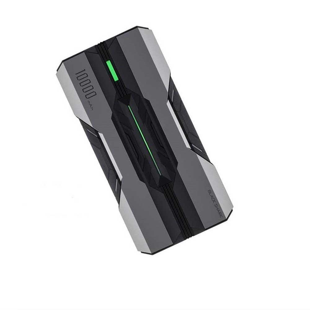 Black Shark Quick Charge Power Bank - Portable Charger - Black & Gray - Zayoom