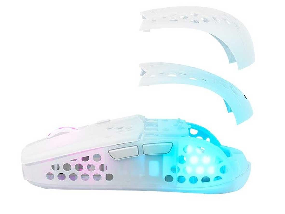 Cherry Xtrfy MZ1 RGB Wireless Gaming Mouse - White - Zayoom