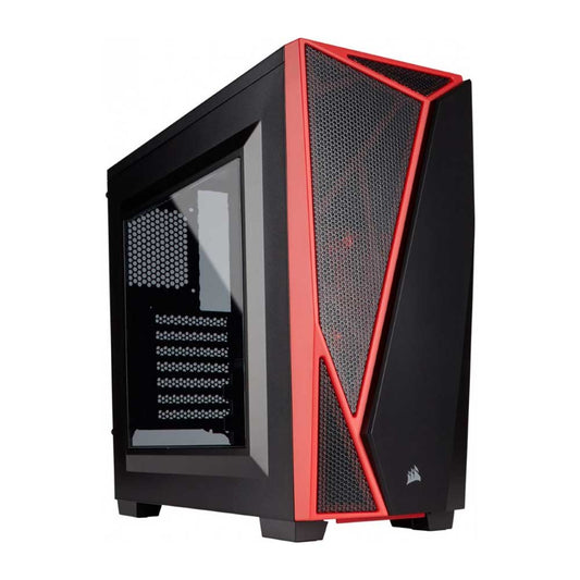 Corsair Carbide Series SPEC-04 Mid Tower PC Case - Black/Red