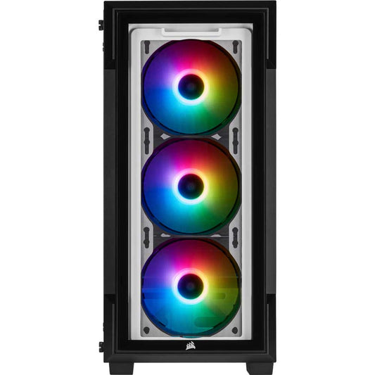 Corsair ATX iCUE 220T RGB Mid Tower PC Case - White