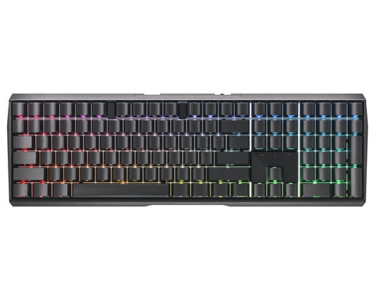 CHERRY MX 3.0S Silent Red Switch RGB Wireless Mechanical Gaming Keyboard - Black