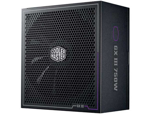 Cooler Master GX III Gold 750W - 80 Plus Gold Gen 5.0 Fully Modular Power Supply Unit - Black