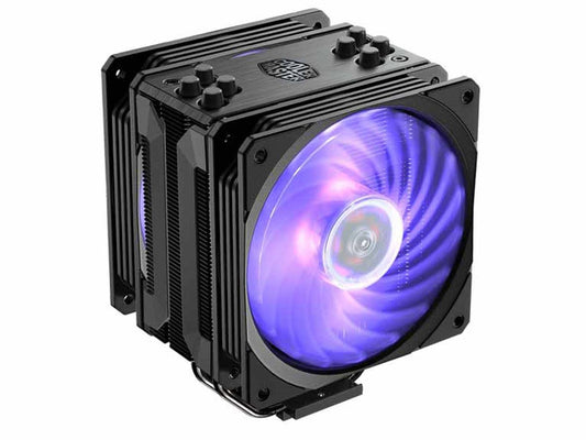 مبرد هواء وحدة المعالجة المركزية Cooler Master Hyper 212 RGB - إصدار أسود