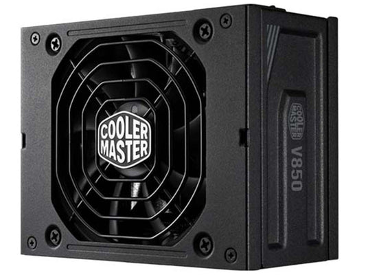 وحدة تزويد الطاقة Cooler Master V SFX 850W - 80 Plus Gold Gen 5.0 كاملة الوحدات - أسود