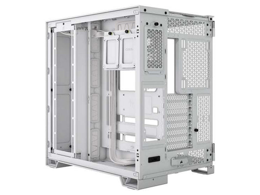 Corsair 6500D Airflow Mid-Tower Dual Chamber PC Case - White