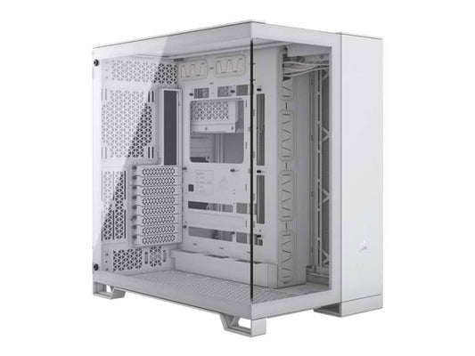 Corsair 6500X Mid-Tower Dual Chamber PC Case - White