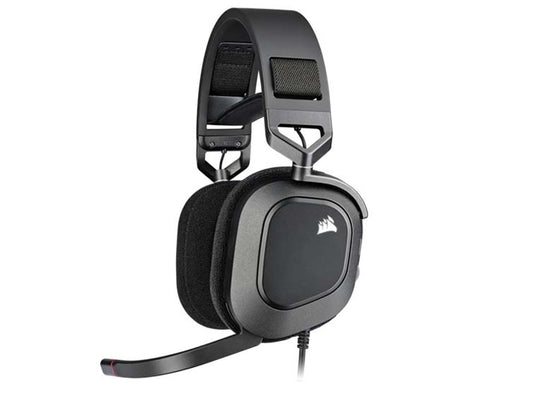 Corsair HS80 RGB Wired Gaming Headset - Carbon - EU