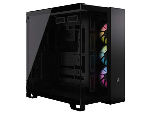 Corsair iCUE Link 6500X RGB Mid-Tower ATX Dual Chamber PC Case - Black