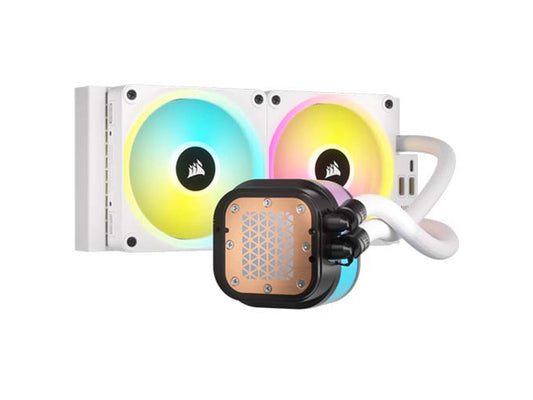 Corsair iCUE Link H100i RGB - 240Mm AIO CPU Liquid Cooler - White