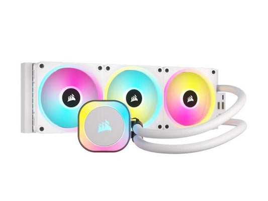 Corsair iCUE Link H150i RGB - 360Mm AIO CPU Liquid Cooler - White