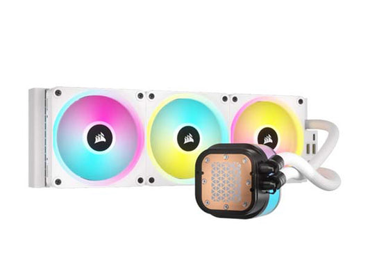 Corsair iCUE Link H150i RGB - 360Mm AIO CPU Liquid Cooler - White