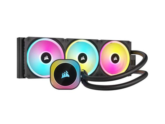 Corsair iCUE Link H150i RGB - 360Mm AIO CPU Liquid Cooler - Black