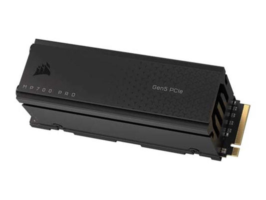 Corsair MP700 Pro PCIe Gen5 x4 NVMe M.2 SSD with Air Cooler - 2TB