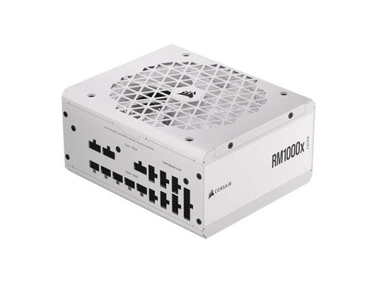 Corsair RM1000x Shift - 1000W 80 Plus Gold Fully Modular Gen 5 ATX Power Supply Unit - White (UK)