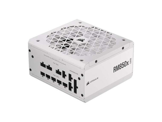 Corsair RM850x Shift - 850W 80 Plus Gold Fully Modular Gen 5 ATX Power Supply Unit - White (UK)