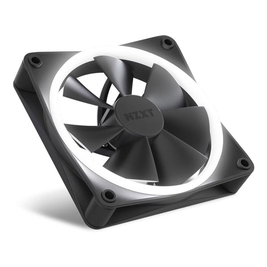 NZXT F140 RGB 140mm Single Fan - Black