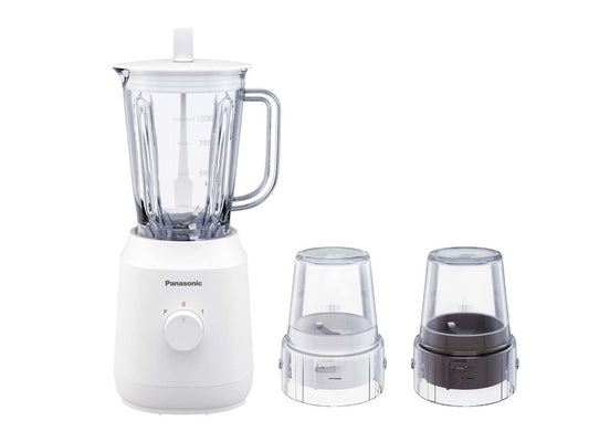 Panasonic Blender 1L Plastic Jar & 2 Plastic  Dry Mills - 400W