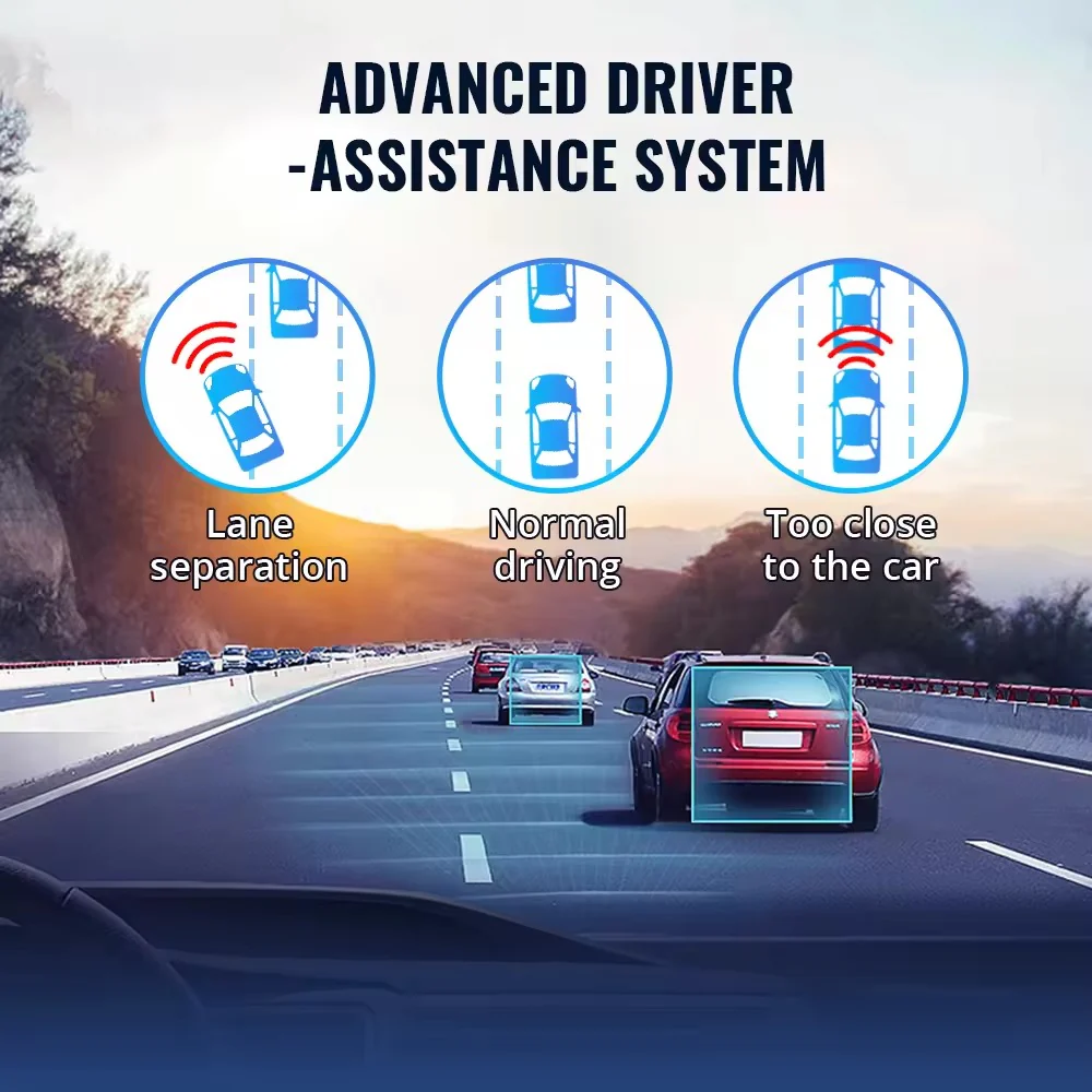  اوكتوبوس كاميرا السيارة نظام كاميرات متعددة مع دعم LTE، ونظام ADAS، وتخزين سحابي
