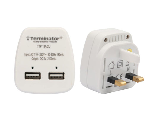 Terminator Dual USB Fast Charger