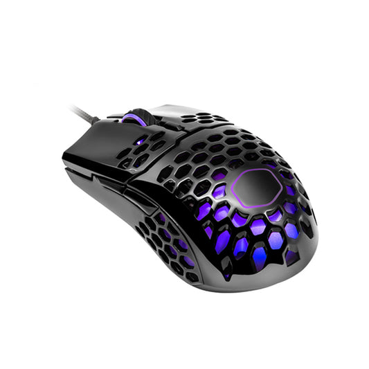 Cooler Master MM711 - RGB Gaming Wired USB Connectivity Mouse - Glossy Black