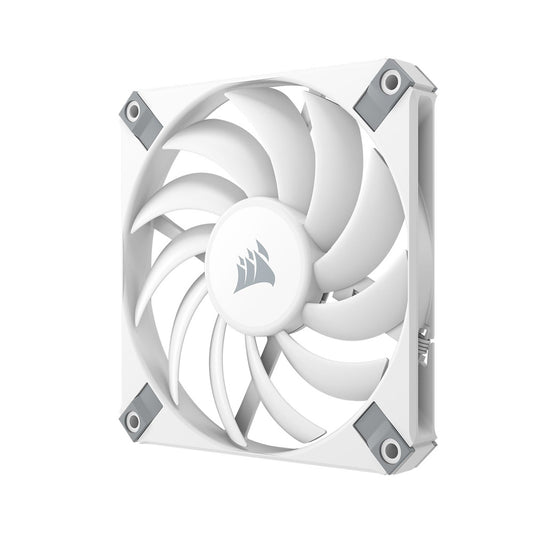 Corsair AF120 Slim 120mm PWM Fluid Dynamic Bearing Fan For PC - White