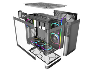 Montech KING95 Pro Mid-Tower PC Chassis - Black - Zayoom