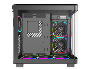 Montech KING95 Pro Mid-Tower PC Chassis - Black - Zayoom