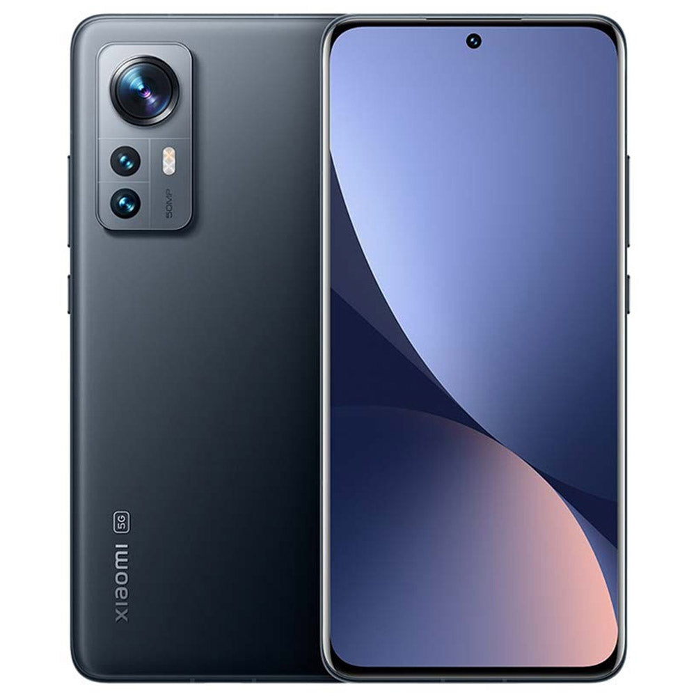 Xiaomi 12 ブラック 12GB RAM 256GB ROM Xiaomi 12 - 5G - 12GB RAM - 256GB ROM - Mobile Phone - Grey – Zayoom